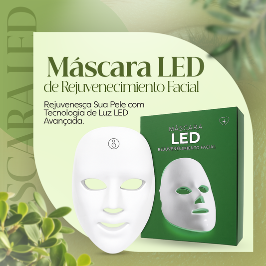 BeoBeauty- Máscara LED de Rejuvenecimiento Facial