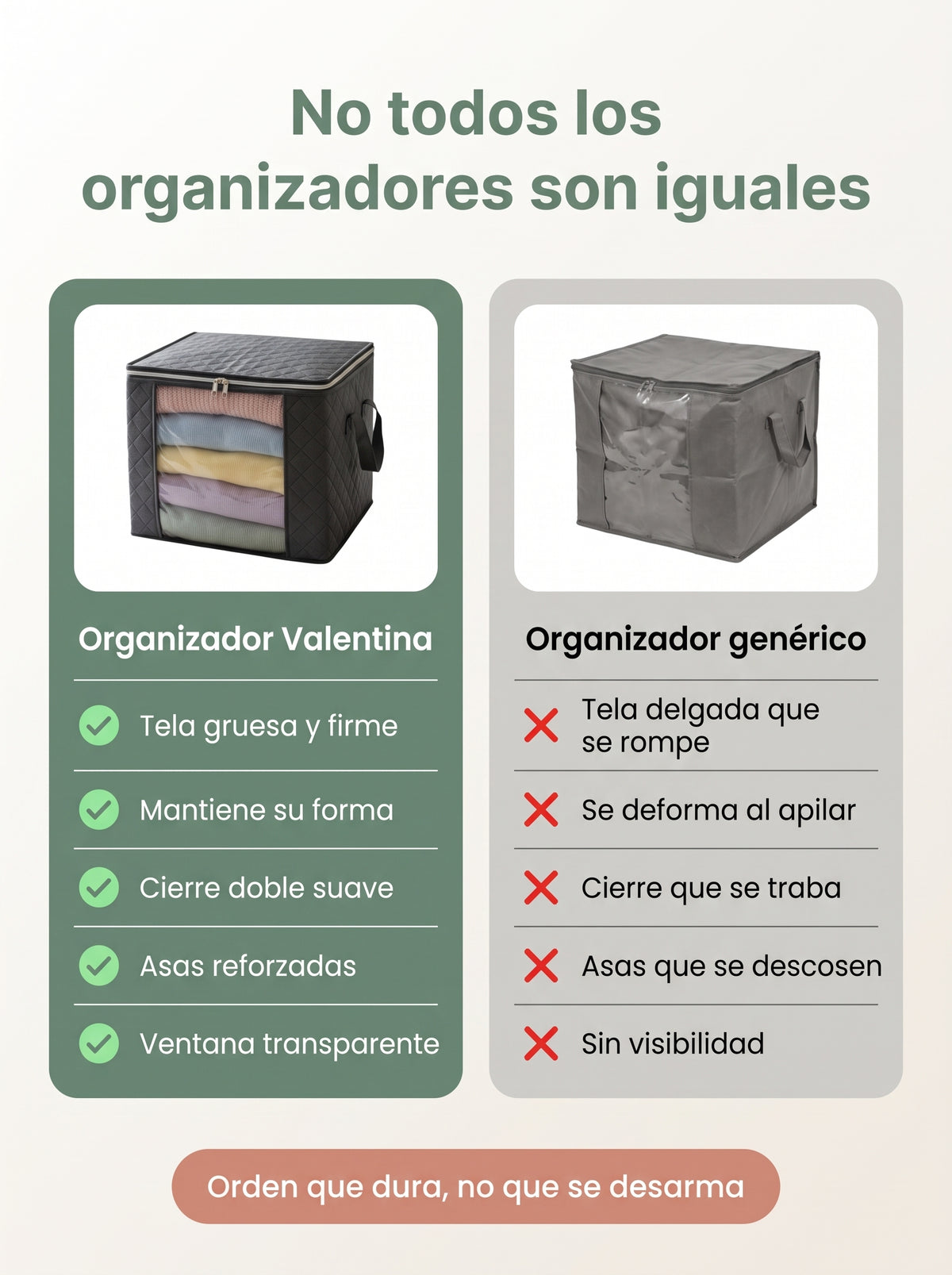 Organizador Valentina - Compre 1 Leve 3 GRATIS  🎁